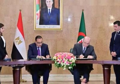 مصر والجزائر توقعان 11 اتفاقية تعاون