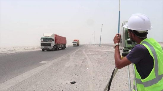 بدء أعمال المسح الميداني لطريق دوفس - العلم