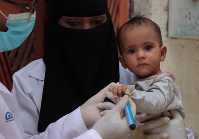 يونيسف: استهداف 1.2 مليون طفل بالتطعيم ضد شلل الأطفال
