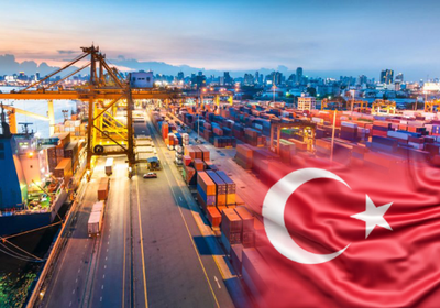 العجز التجاري التركي يرتفع لـ 184% يونيو الماضي