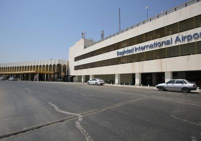 عودة حركة الملاحة في مطار بغداد بعد توقفها لساعات بسبب العاصفة الترابية