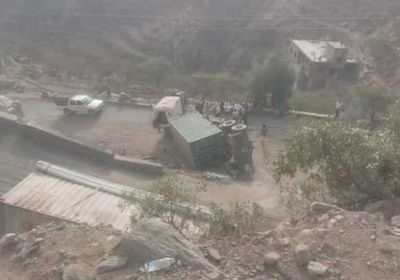 حادثان مروريان على طريق القبيطة شمال لحج