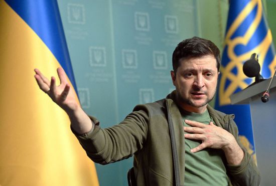 زيلينسكي: إعادة إعمار أوكرانيا تتكلف 750 مليار دولار