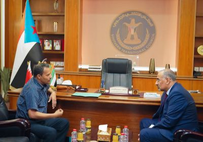 الرئيس الزُبيدي يوجه بتعزيز التنسيق الأمني في أبين