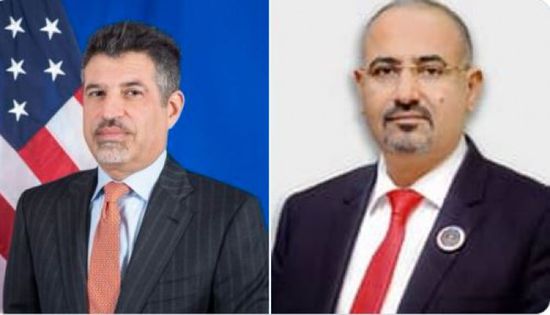 فاجن يؤكد للرئيس الزُبيدي دعم جهود تخفيف المعاناة الإنسانية