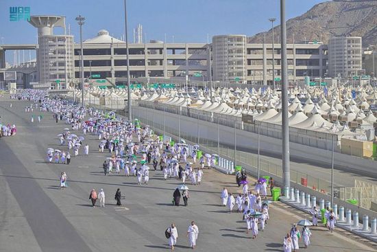 السعودية.. اكتمال وصول الحجاج إلى مشعر منى
