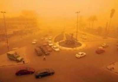 عواصف ترابية تضرب العراق أول أيام العيد 