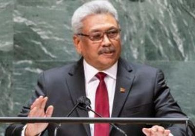 رئيس سريلانكا يقرر التنحي عن منصبه في 13 يوليو