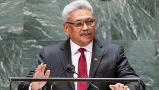 رئيس سريلانكا يقرر التنحي عن منصبه في 13 يوليو