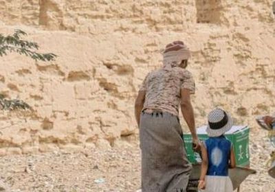 سلمان للإغاثة يدفع بـ 133 طن أغذية إلى حجر