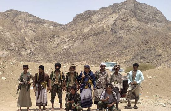 مأمور مديرية عين يتفقد مواقع اللواء الثالث دفاع شبوة