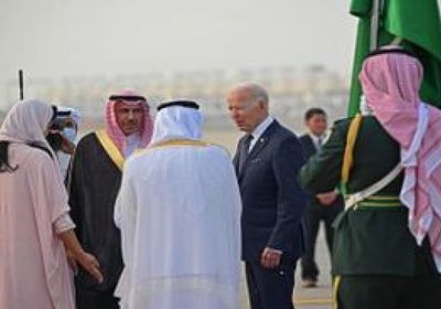 عاجل.. وصول الرئيس الأمريكي إلى قصر السلام في جدة