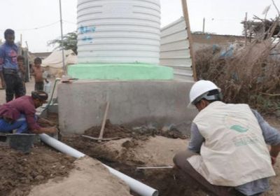 "سلمان للإغاثة": ضخ أكثر من 700 ألف لتر مياه للحديدة