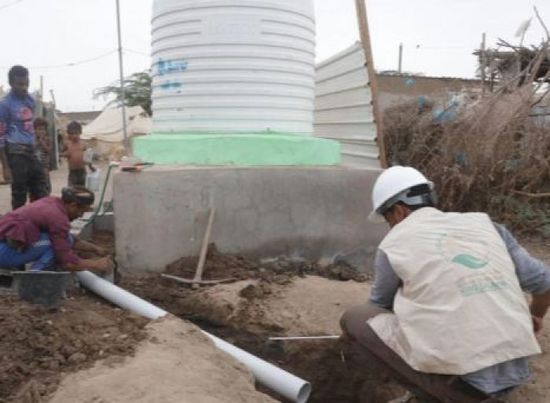 "سلمان للإغاثة": ضخ أكثر من 700 ألف لتر مياه للحديدة