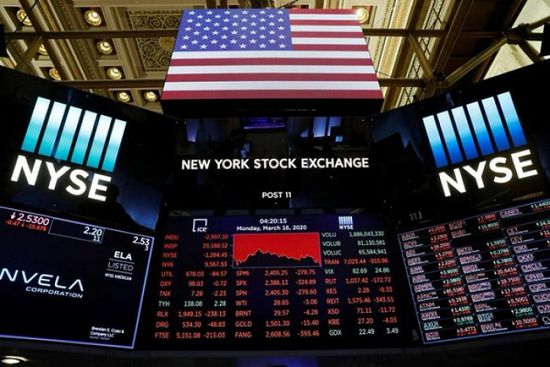 سوق الأسهم الأمريكية يسجل ارتفاعات قوية