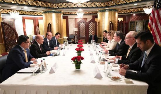 خلال استقباله بلينكن.. العليمي يناقش سبل الدعم الأمريكي