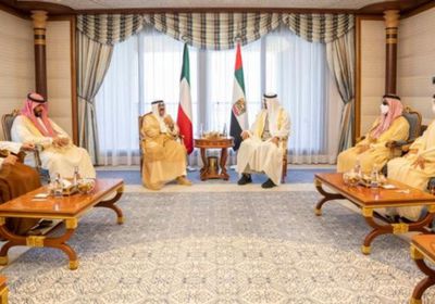 &nbsp;بن زايد يبحث مع ولي عهد الكويت العلاقات ومستجدات الأوضاع
