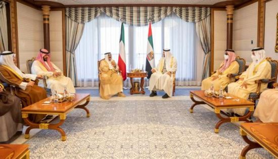 &nbsp;بن زايد يبحث مع ولي عهد الكويت العلاقات ومستجدات الأوضاع