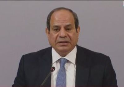 السيسي: مصر تدعم جهود الحفاظ على الأرض للمستقبل