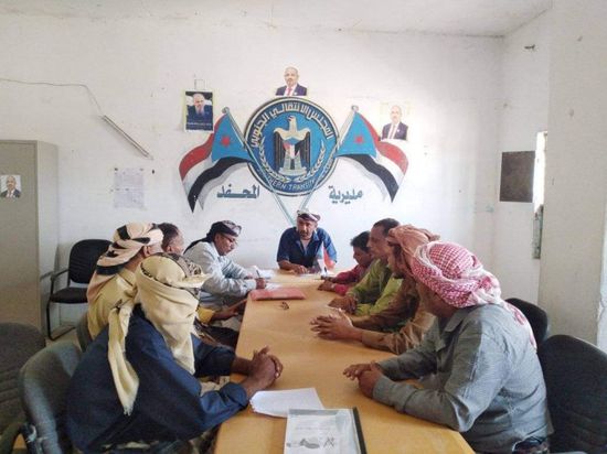 انتقالي المحفد يستعرض أنشطته لشهر يوليو الجاري