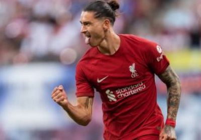 نونيز مهاجم ليفربول الجديد يُسجل هاتريك بمرمى لايبزيج