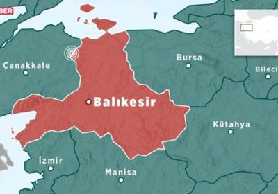 زلزال بقوة 4.6 درجة يضرب غربي تركيا