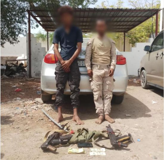 الإطاحة بعنصرين إجراميين تقطعا لمواطن في عدن