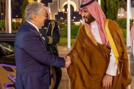 مباحثات بين ولي العهد السعودي ورئيس كازاخستان