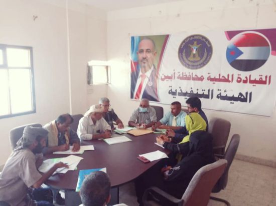 "سياسية الانتقالي" تتفقد برامج القيادة المحلية في أبين