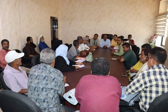 مأمور خورمكسر يناقش خطة عمل اللجان المجتمعية