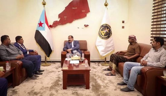 بن بريك والمحمدي يستعرضان نشاط "الانتقالي" في حضرموت