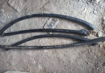 القبض على متهمين بسرقة كيبل كهربائي في فوة