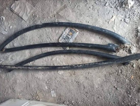 القبض على متهمين بسرقة كيبل كهربائي في فوة