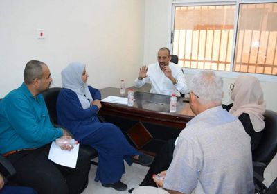 جهود لاختيار موقع خزان مياه جديد بخورمكسر