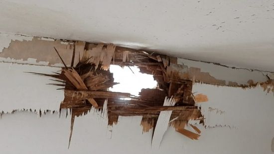 نجاة 5 أسر من قصف حوثي في قعطبة