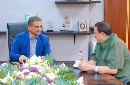 لملس والشعيبي يبحثان الوضع الأمني في عدن