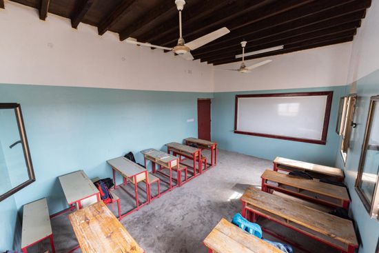 يونيسف تزود الفصول الدراسية بأدوات تعليمية وترفيهية