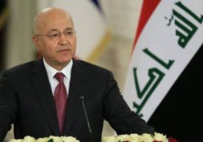 الرئيس العراقي يدعو إلى عقد حوار وطني