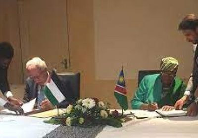 اتفاقية تعاون مشترك تجمع فلسطين وناميبيا
