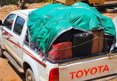 حزام يافع يضبط متهما بسرقة سيارة