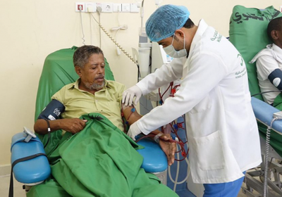 مركز الغيضة للغسيل الكلوي يستقبل 53 مريضا