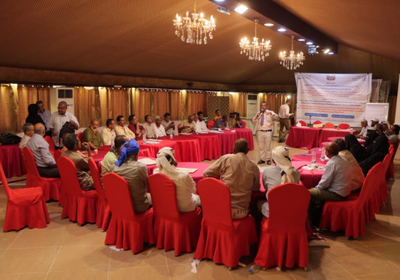 جلسة ثانية من ورشة تدريب مختصي المحاصيل والثروة الحيوانية