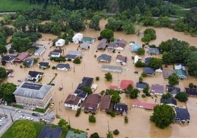 تحذيرات عربية من فيضانات ولاية كنتاكي الأمريكية