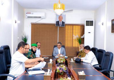 لملس يوجه بمكافحة أعمال البسط على المنطقة الحرة