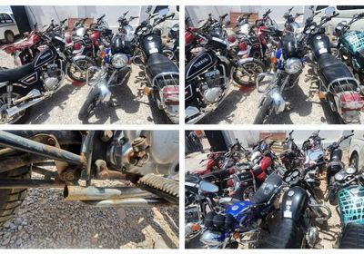 20 مخالفة مرورية لسائقي دراجات نارية في الشحر