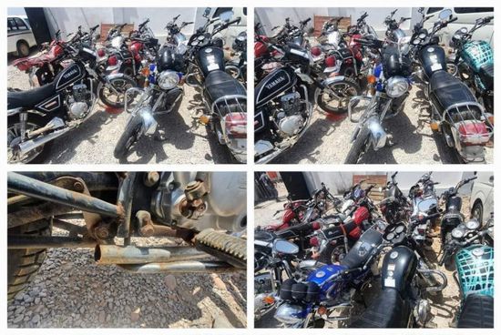 20 مخالفة مرورية لسائقي دراجات نارية في الشحر