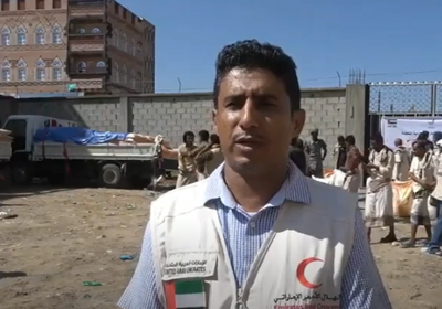 فيديو.. مساعدات إماراتية لـ 1050 فردا في حريب وبيحان العلياء