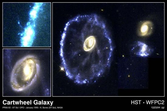صورة مذهلة لمجرة تبعد 500 مليون سنة ضوئية