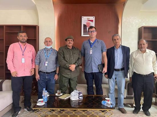 "أمن عدن" يستقبل وفد السلامة بمكتب الأمم المتحدة