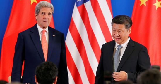 كيري: قرار بكين بتعليق المحادثات يعاقب العالم وليس واشنطن